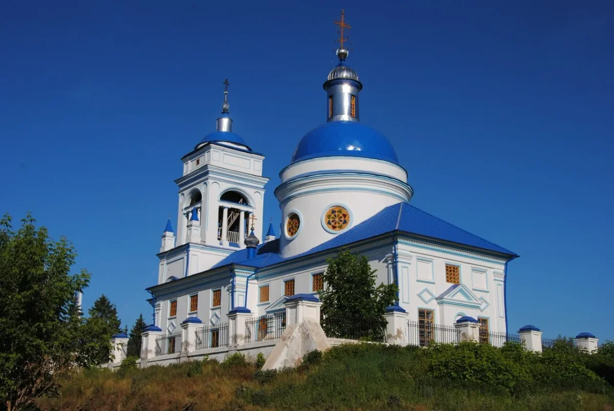 Казанско-Богородицкая церковь в Никольском